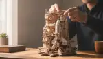 Knifflige Holzpuzzle für Erwachsene