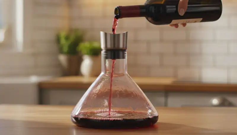 Sofortiger Weingenuss: Wie der innovative Rotwein Dekanter mit Belüfter Ihr Weinerlebnis verändert