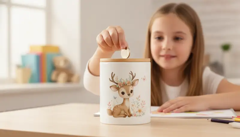 Spardosen für Kinder: Sparen lernen